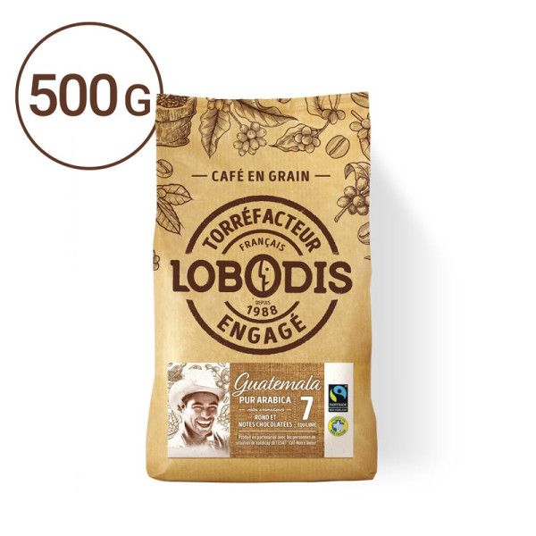 Lobodis - café arabica grains - 500g - Guatemala - Pure Origine